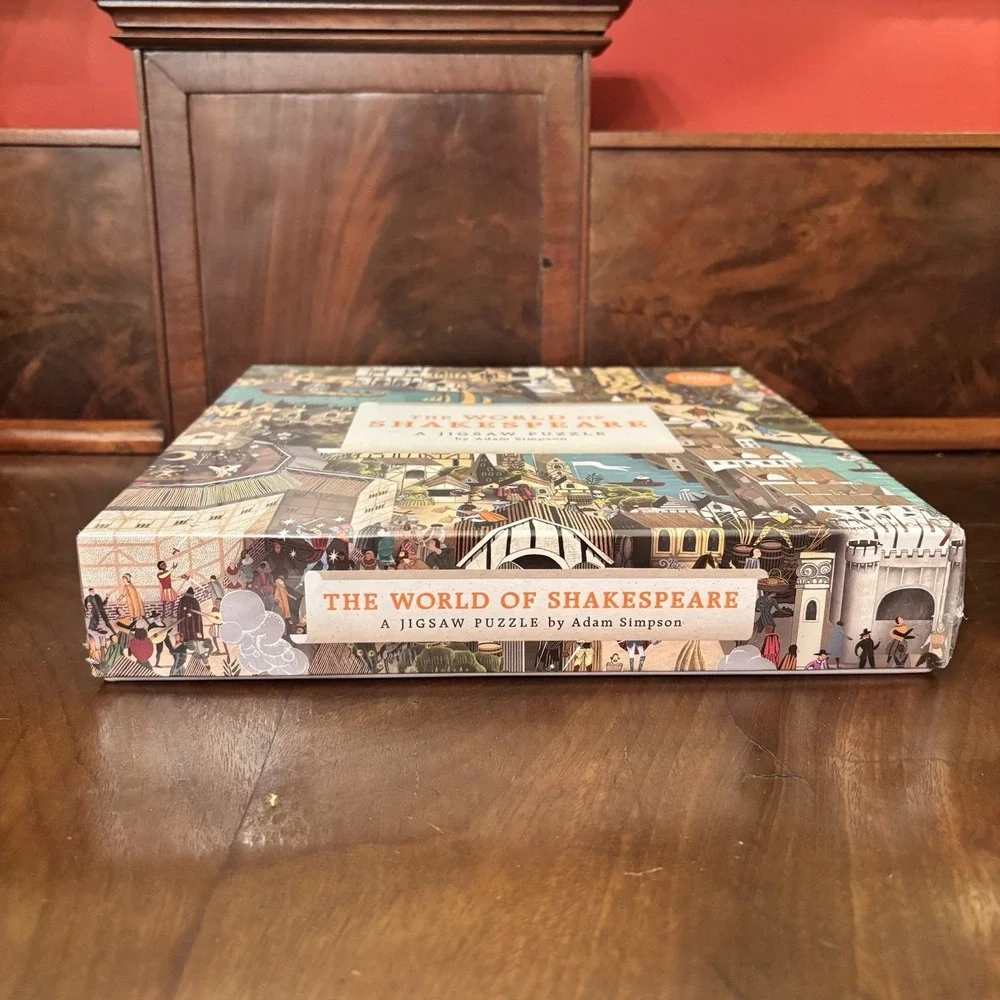 The World of Shakespeare 1000 Piece Jigsaw Puzzle Adam Simpson New Sealed - Picture 6 of 6